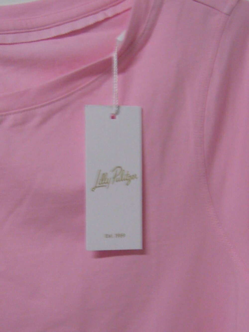NWT Lilly Pulitzer Key West Top Conch Shell Pink Size M - Picture 4 of 5